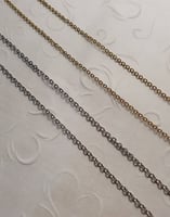 سلاسل فضي ستيل لا يتغير لونه 45 سم 5 سلاسل