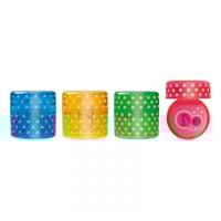 براية برأسين مع غطاء حماية