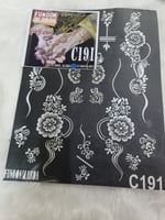 استيكر حناء لليدين موديلC191