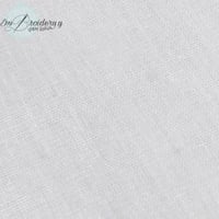 قماش كتان لون أبيض