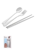 طقم طعام WE BARE BEARS ثلاث قطع