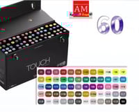 اقلام رسم تاتش ماركر رئس مشطوف 60 لون فئه A