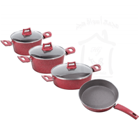 طقم قدور جرانيت 7 قطع