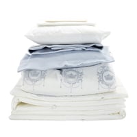 طقم مفارش مواليد رويال - لون أزرق