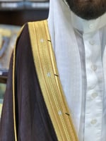 بشت رجالي رسمي VIP نخب أول لون عودي قماش ياباني صو...