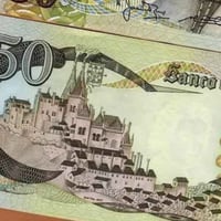 البرتغال فئة 50 إسكودو اباوت أنسر إصدار الثمانينات