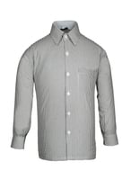 قميص اولاد اسود مقلم رفيع