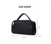 شنطة رجالية من فيديكابولو جلد طبيعي باللون الاسود