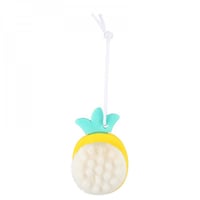 فرشاة تنظيف الوجه - شكل الاناناس من سلسلة الفواكه