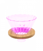 قمع ترشيح | V02 | زجاج زهري