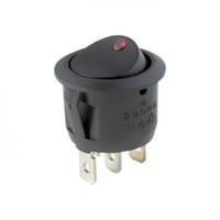 مفتاح طبلون دائري بلمبة