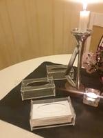 علب مناديل اكريليك