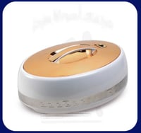 حافظة طعام بغطاء ذهبي 4 لتر