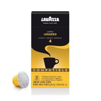 كبسولات قهوة ليجيرو لونجو من لافازا 10 كبسولات