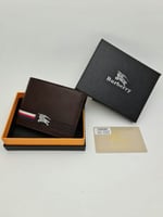 محفظة جلد ماركة بيربرى رجالية