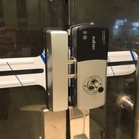 ss725b2 LOCPRO قفل باب ذكي صناعة كورية أبواب زجاجي...