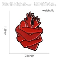 Hug-Heart Pin
