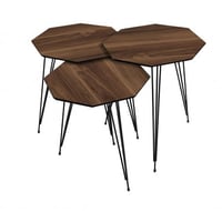 طقم طاولات تقديم Oak