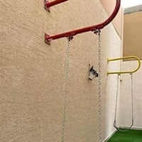 مرجيحه معلقة مع سلسلة حديد