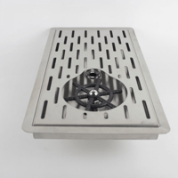 رينزر شفاط لركن القهوة لغسل الاكواب ستانلس ستيل -...