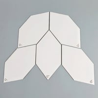 لوح خشب MDF شكل 4 مقاس 15*30 سم (1 حبة)