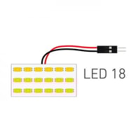 لمبة سقف 18 ليد - أصفر