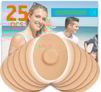 Fixic لاصق لون بيج بيضاوي الشكل