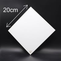 لوح خشب MDF مربع مقاس 20*20 سم (1 حبة)