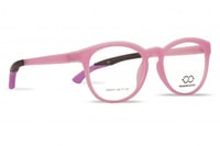 نظارة اطفال طبيه من البلاستيك لون وردي رقم الموديل...