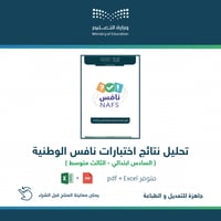 تحليل نتائج اختبارات نافس