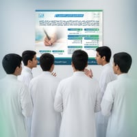 تصميم لوحة اختبار التحصيلي