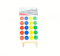 ملصقات ملونة مقاس 23