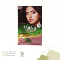 حنا فاتيكا شعر بني طبيعي باللوز