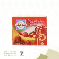 جيلي فراولة و موز 80 جرام (جرينز)