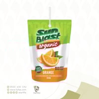 عصير سان بلاست عضوي بنكهة البرتقال 200 مل