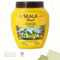 كريم علاج وترطيب الشعر بالموز و الباكوري (سكالا)