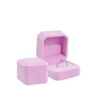 علبة خاتم مخملية - 12 حبة