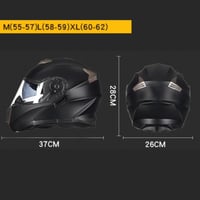 خوذة دباب دراجة نارية اوبن فيس