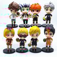 مجموعة مجسمات انمي هايكيو شويو هيناتا 8 شخصيات