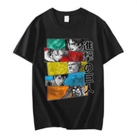 تيشيرت انمي هجوم العمالقة شخصيات منوعة