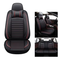 تلبيسة مقاعد سيارة بخمسة مقاعد مع وسادتي رأس للسائ...