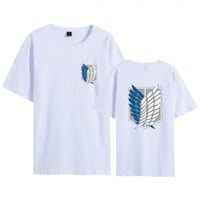 تيشيرت انمي هجوم العمالقة شعار فيلق الاستطلاع