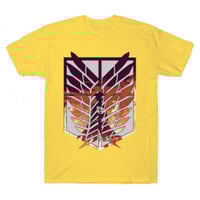 تيشيرت انمي اتاك اون تايتن شعار فيلق الاستطلاع