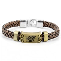 سوار انمي ناروتو شعار كونوها بني