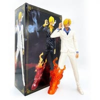 مجسم سانجي انمي ون بيس لبس ابيض