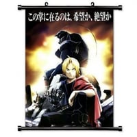 تعليقة جدارية انمي فل ميتل الكيميست حجم كبير