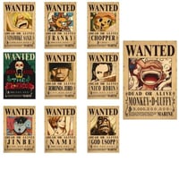 مكافأة المطلوبين انمي ون بيس بوسترات قائمة المطلوب...