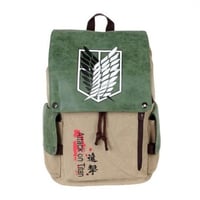 شنطة انمي هجوم العمالقة فيلق الاستطلاع حقيبة مدرسي...