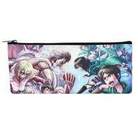 مقلمة ايرين ليفاي ميكاسا محفظة اقلام انمي هجوم الع...