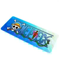 ماوس باد انمي ون بيس طاقم قبعة القش